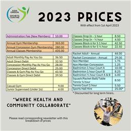 2023 Price Increase