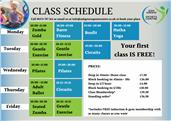 New Class Timetable as of February 2023