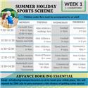 Our FREE Summer Holiday Sport Scheme is here!
